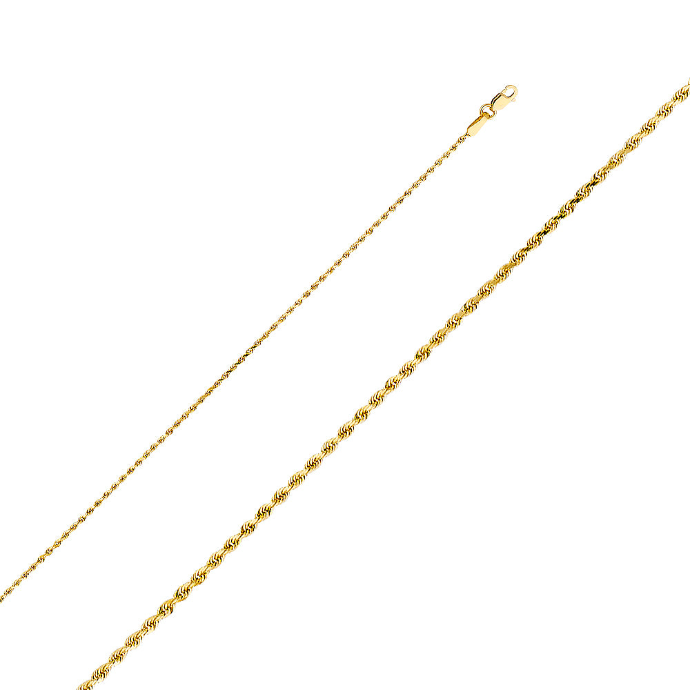 14KY 1.2MM SOLID DC ROPE CHAIN