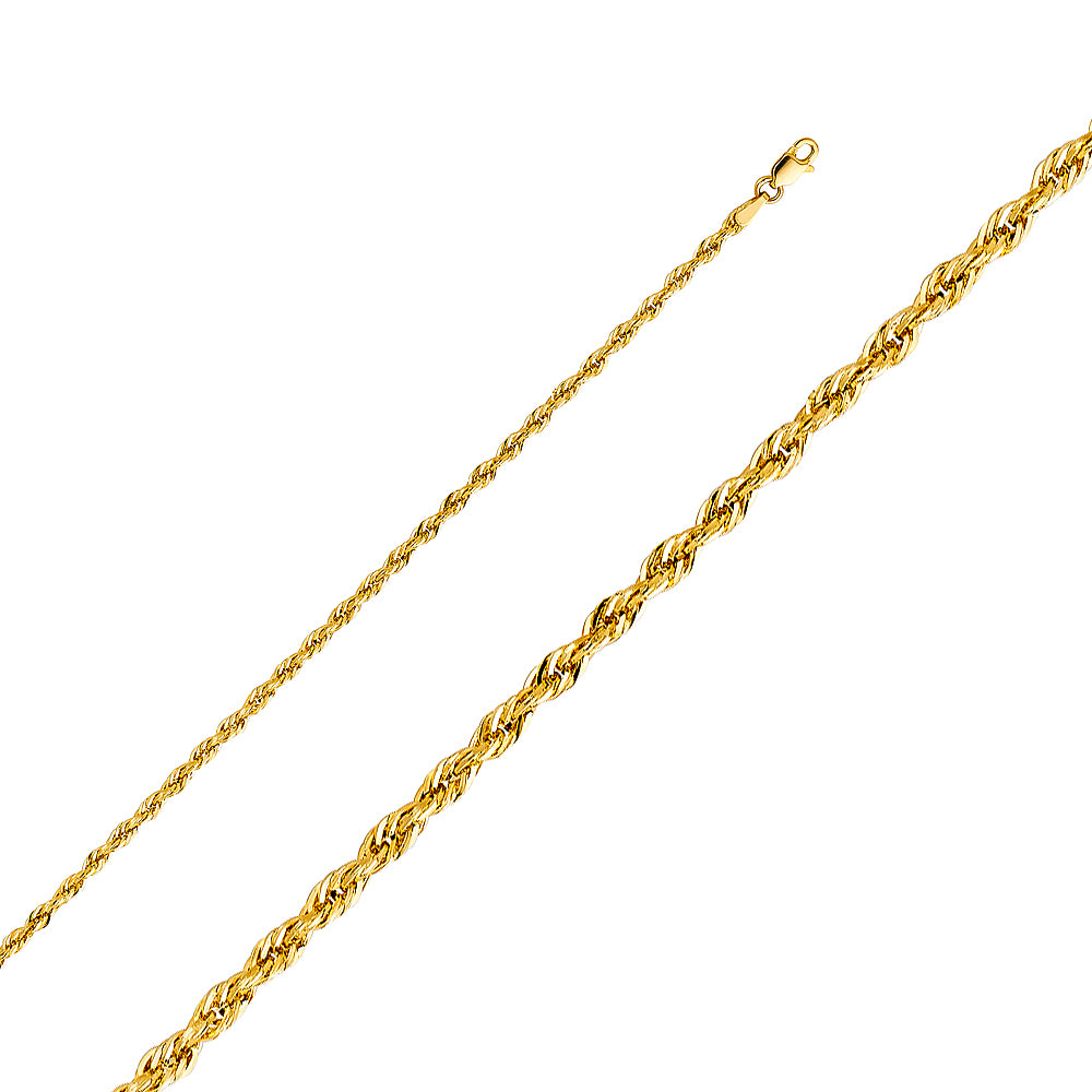 14KY 2.5MM XLIT HOL DC ROPE CHN