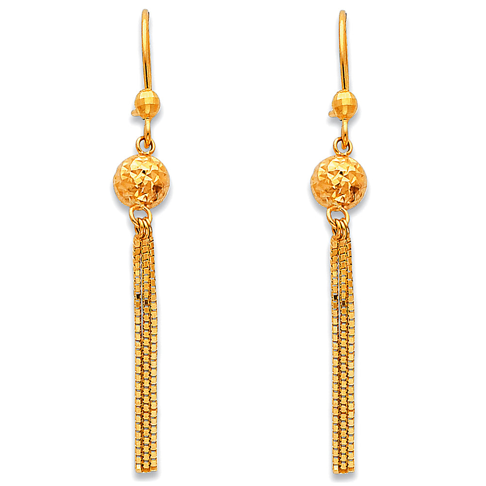 14KY HANGING EARRINGS