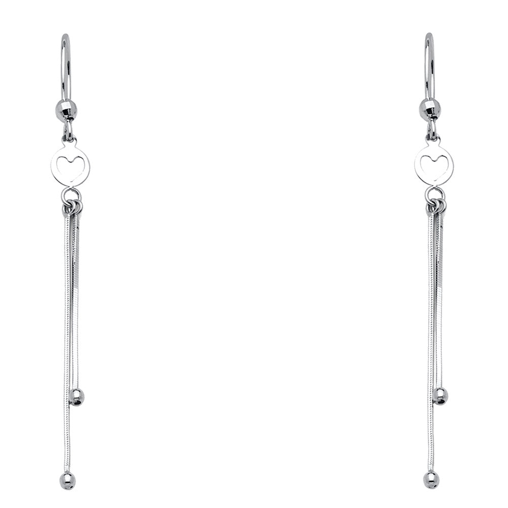 14KW HANGING EARRINGS