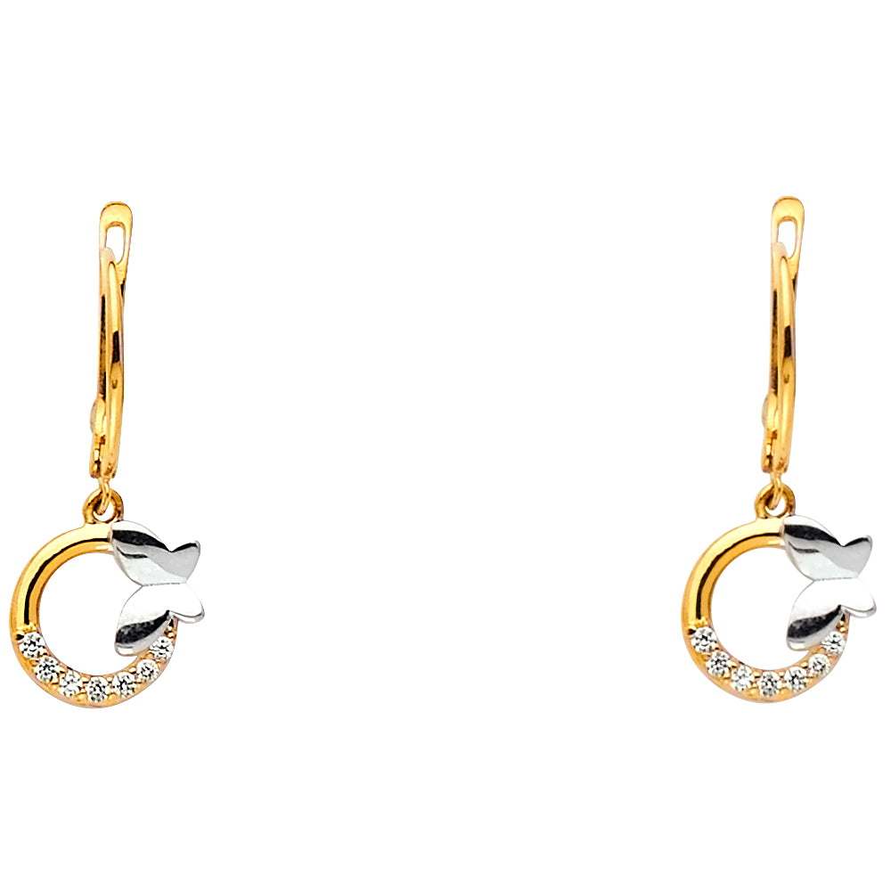 14K 2T EARRINGS