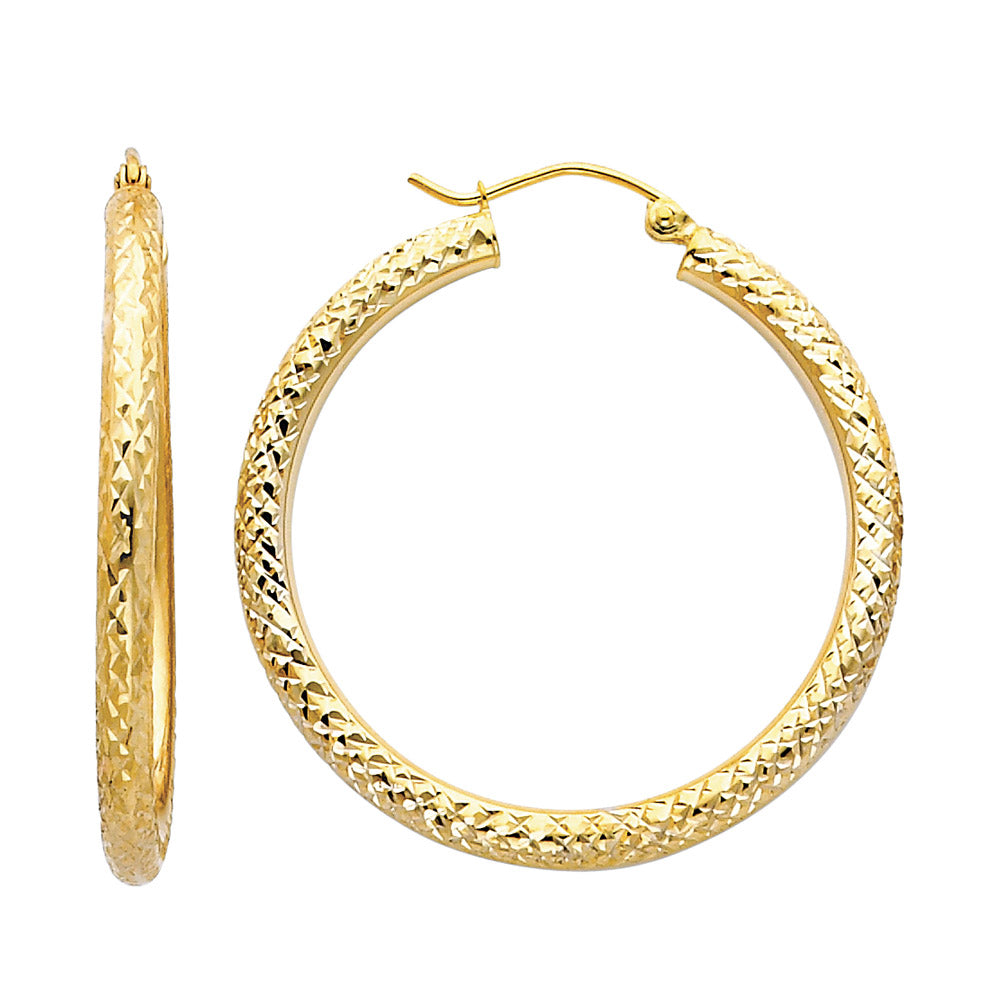 14KY DC 3.0MM RD HOOP EAR