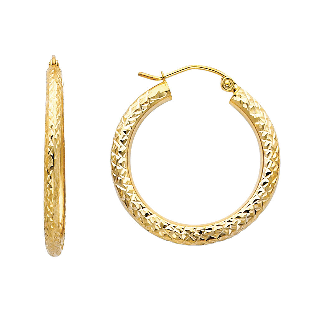 14KY DC 3.0MM RD HOOP EAR