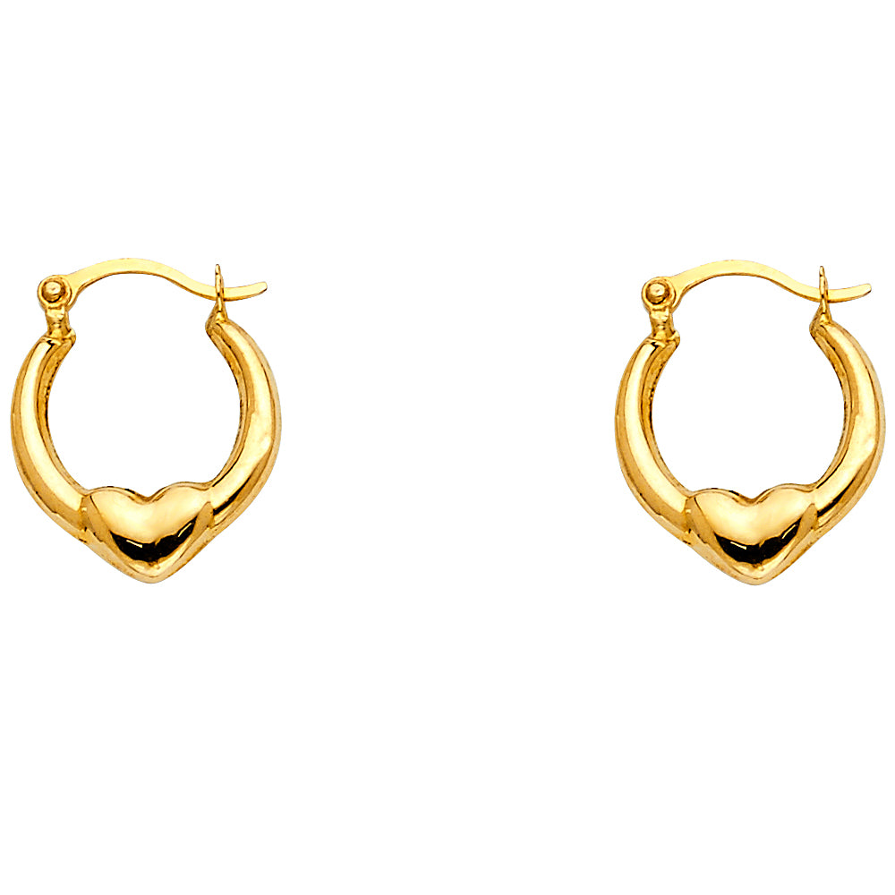 14KY FANCY HOLLOW HOOPS