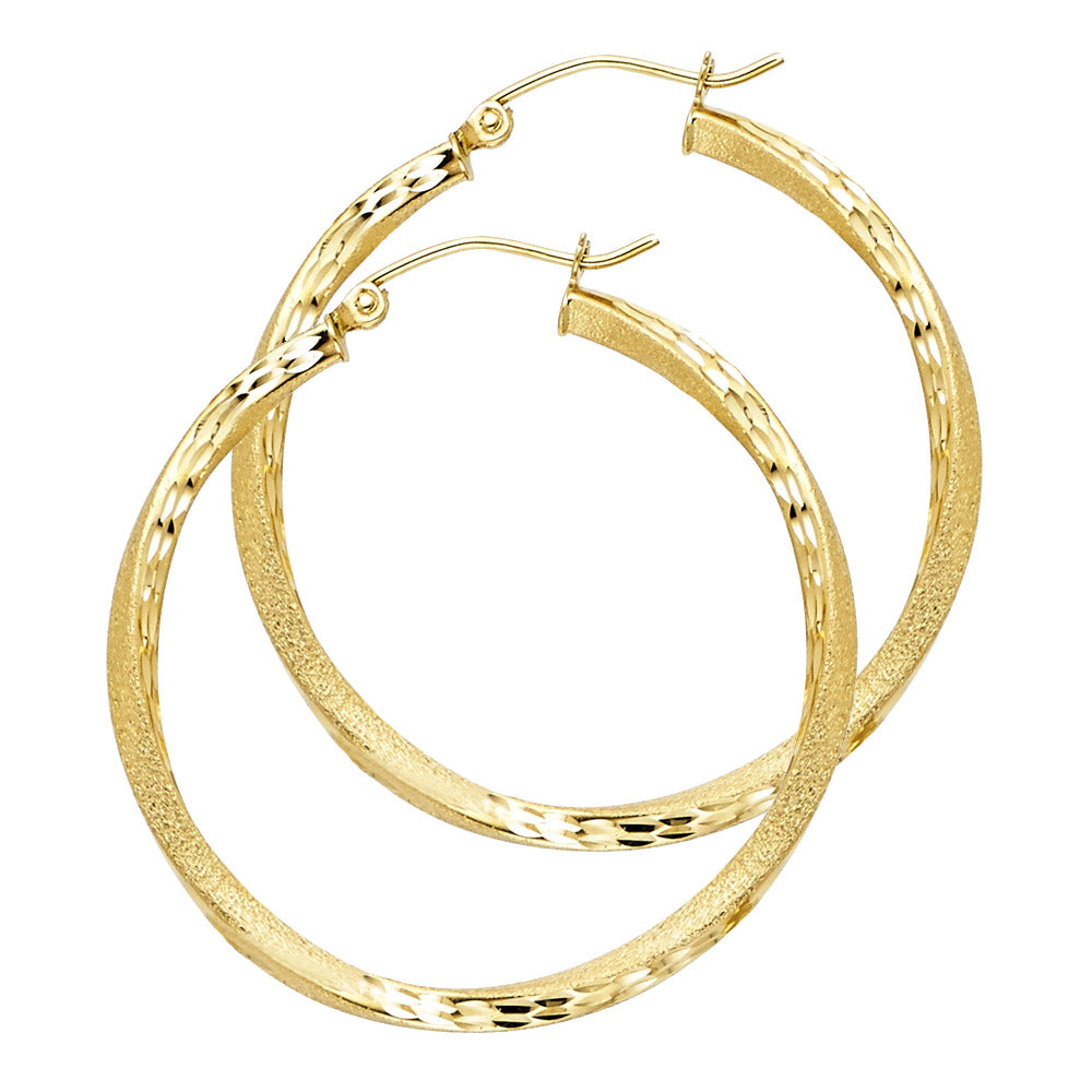 14KY SF DC 2.6MM SWIRL HOOP