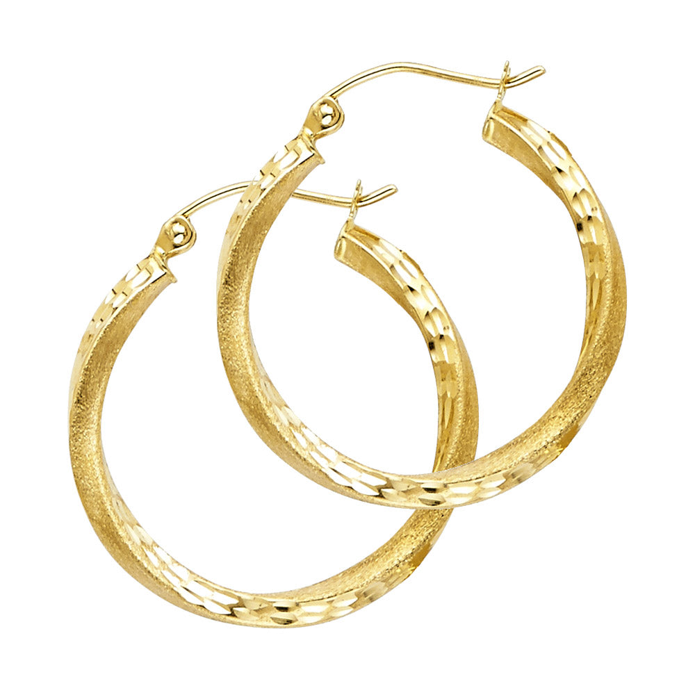 14KY SF DC 2.6MM SWIRL HOOP