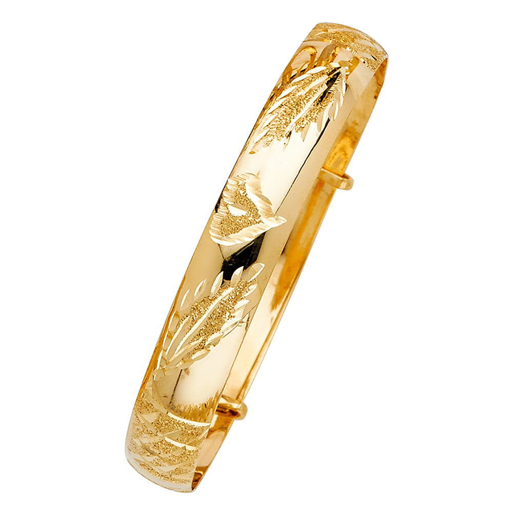 14KY ADJUSTABLE BANGLE