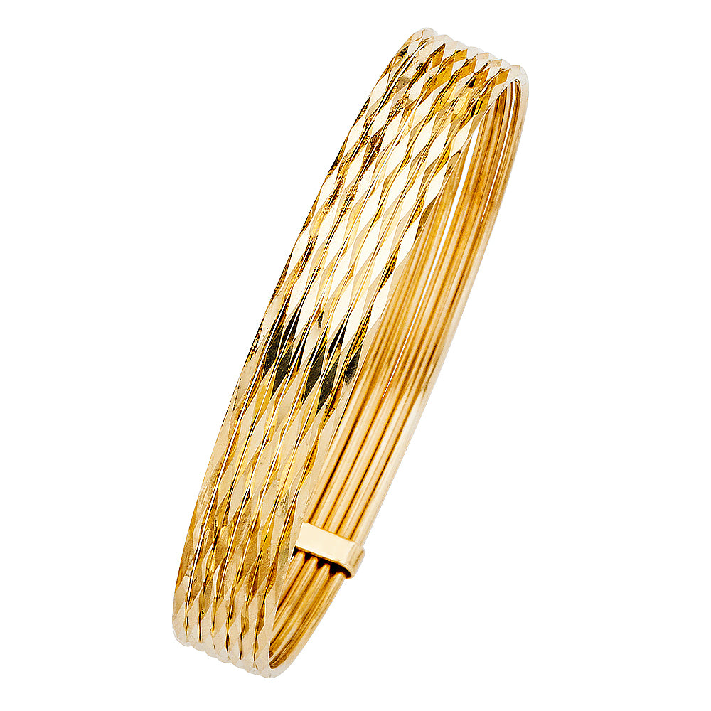 14KY 7DAYS BANGLE