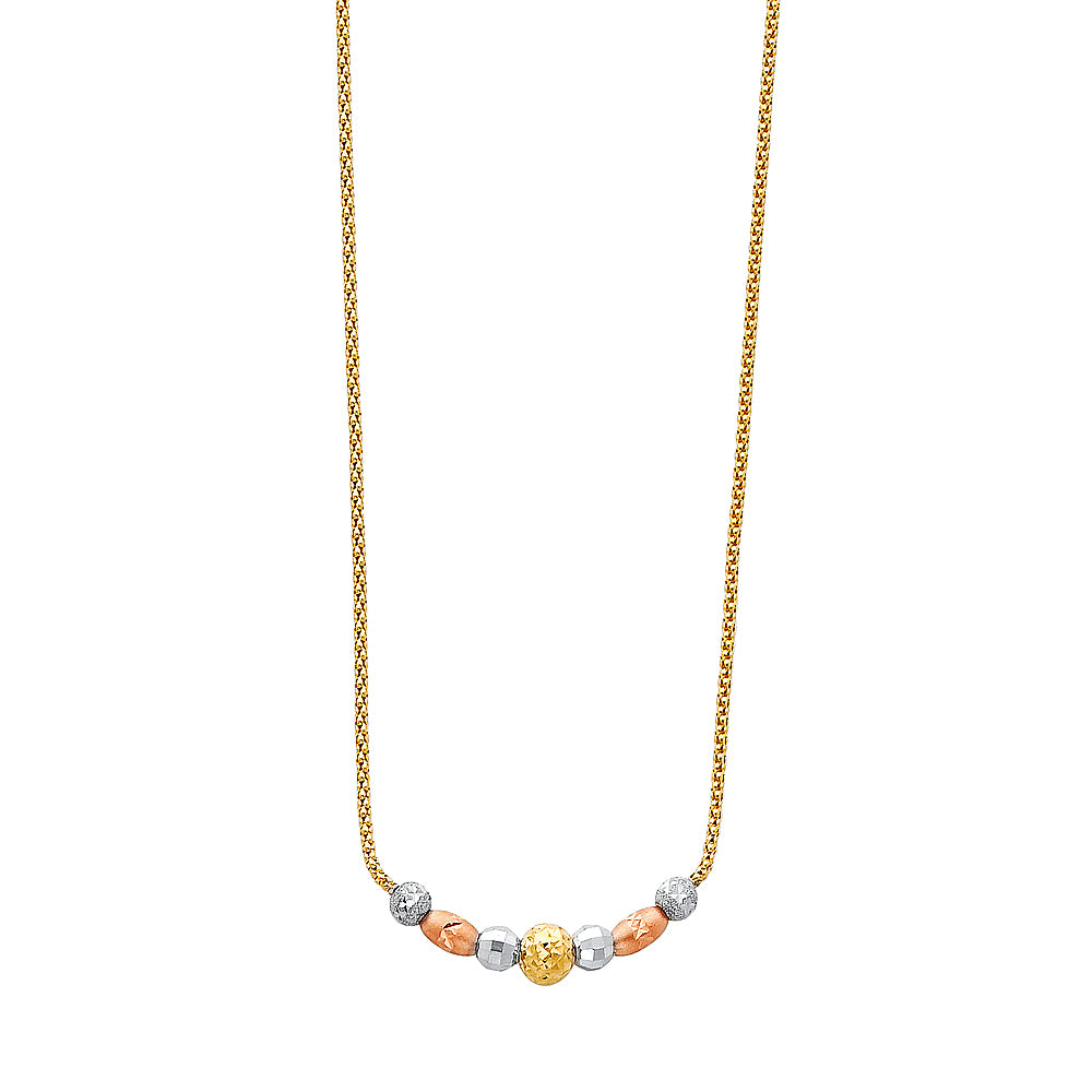 14KT LIGHT HANGING NECKLACE