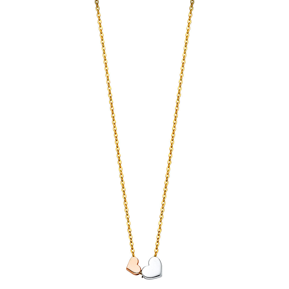 14K 3C NECKLACE