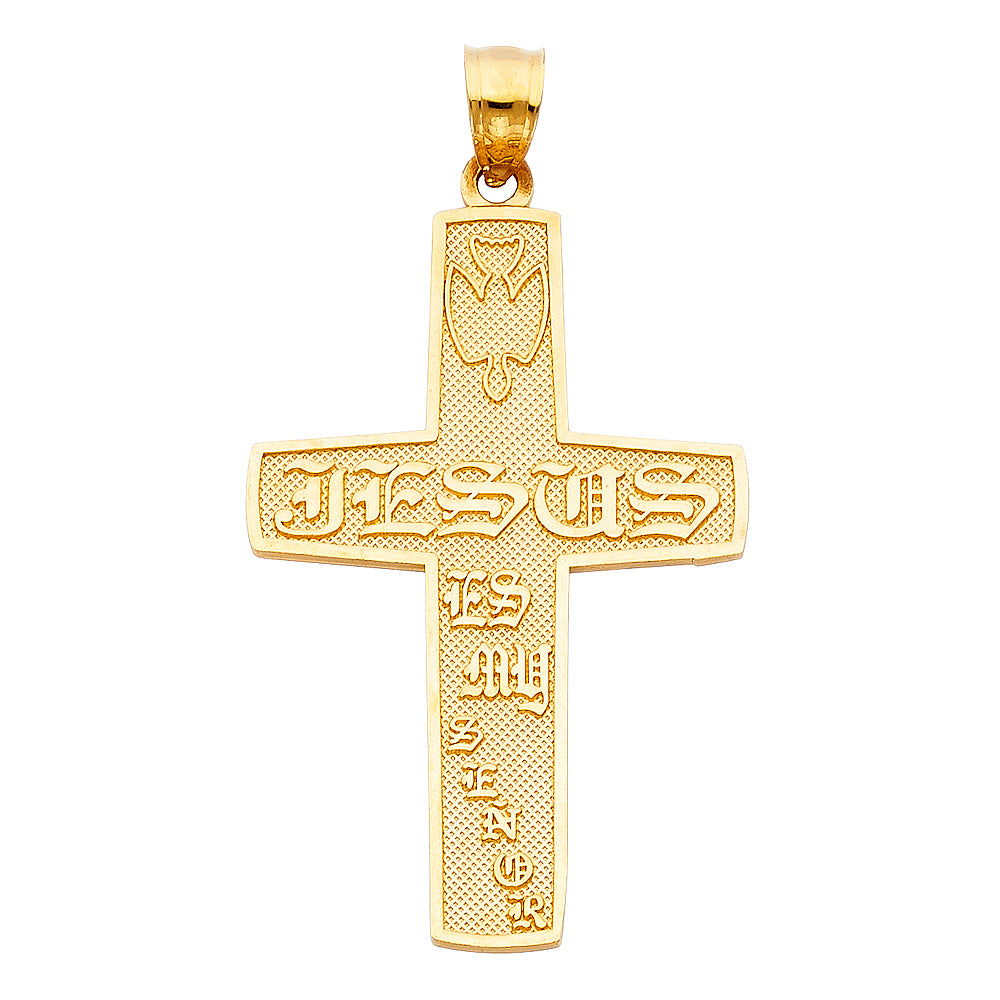 14KY CROSS PENDANT