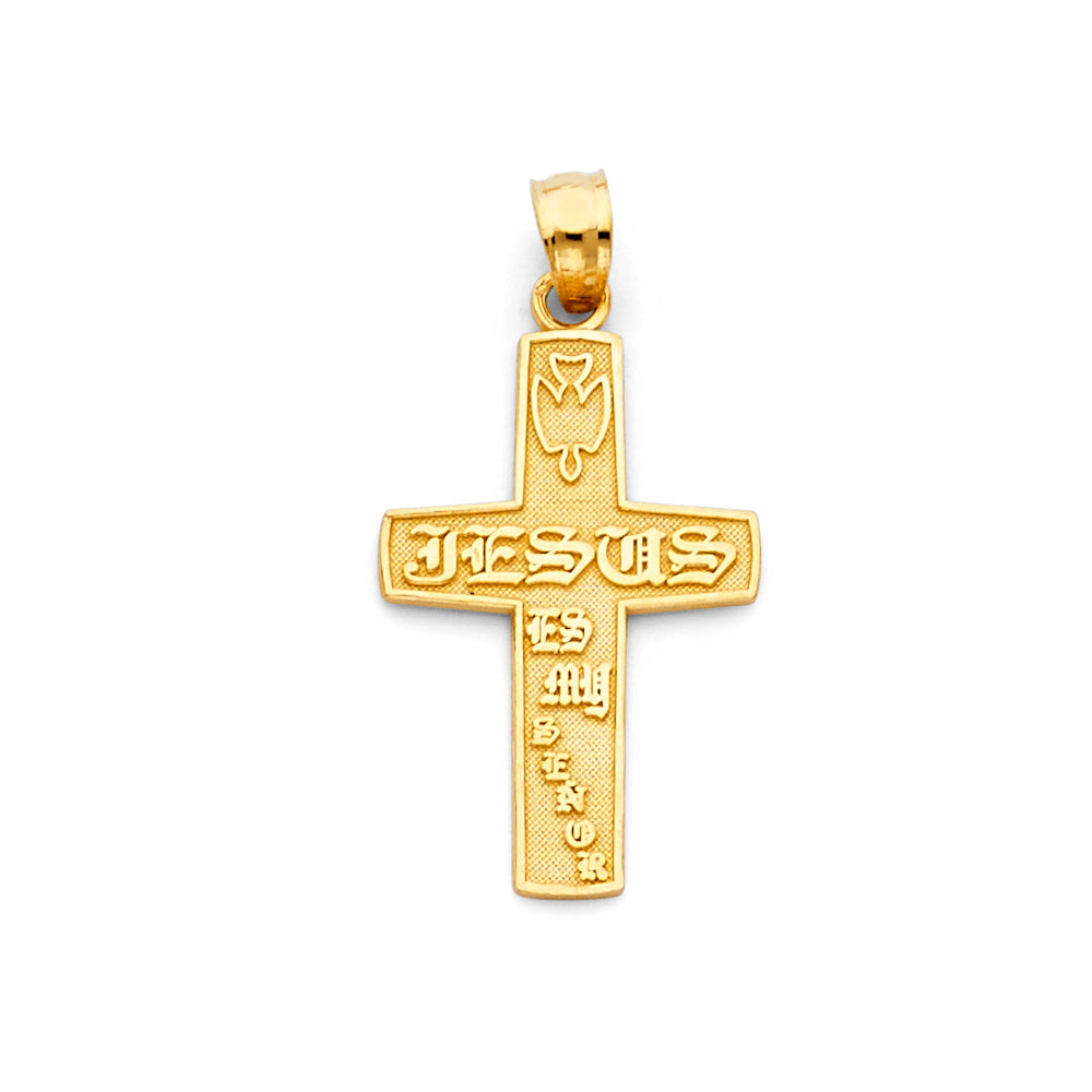 14KY CROSS PENDANT