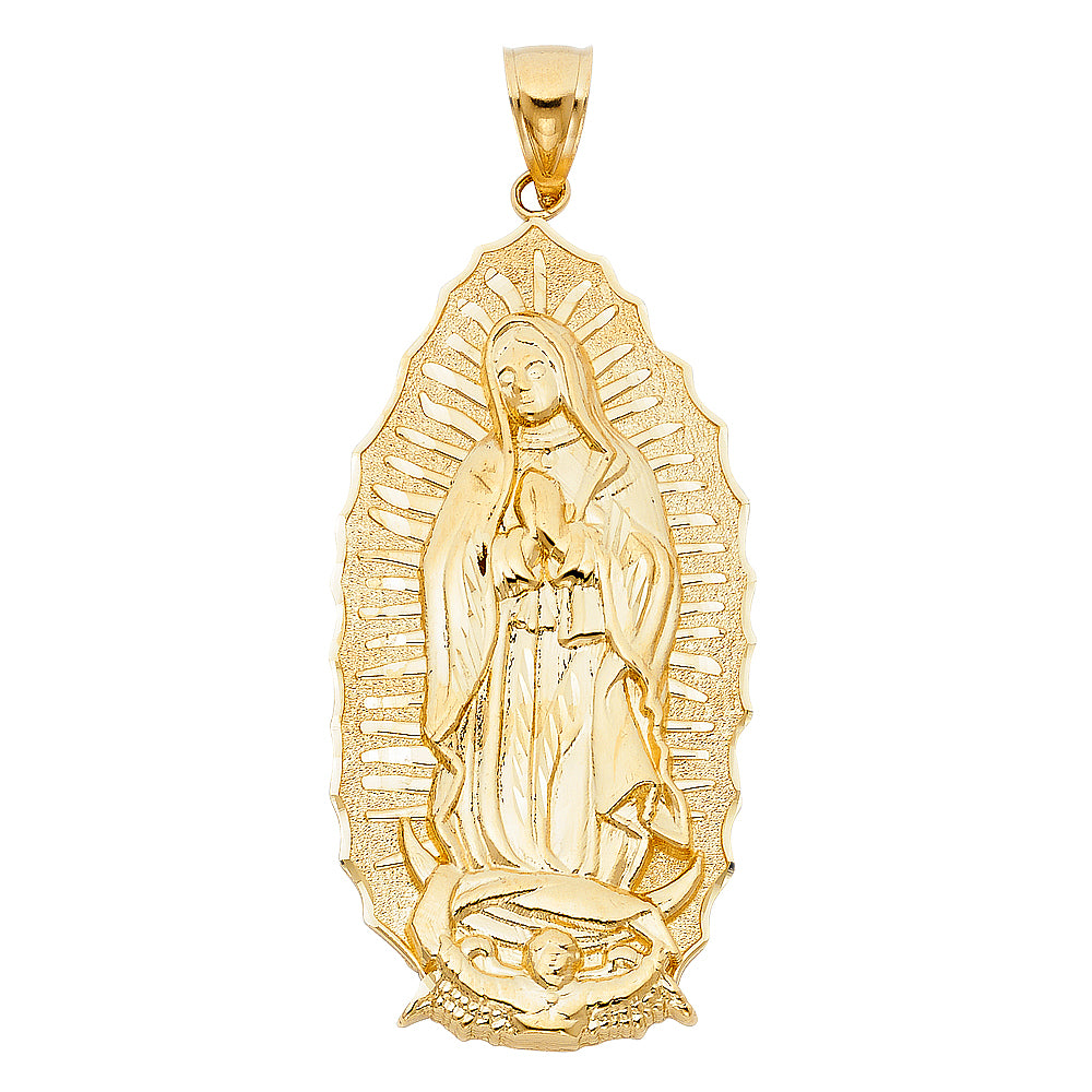 14KY OUR LADY OF GUADALUPE PENDANT