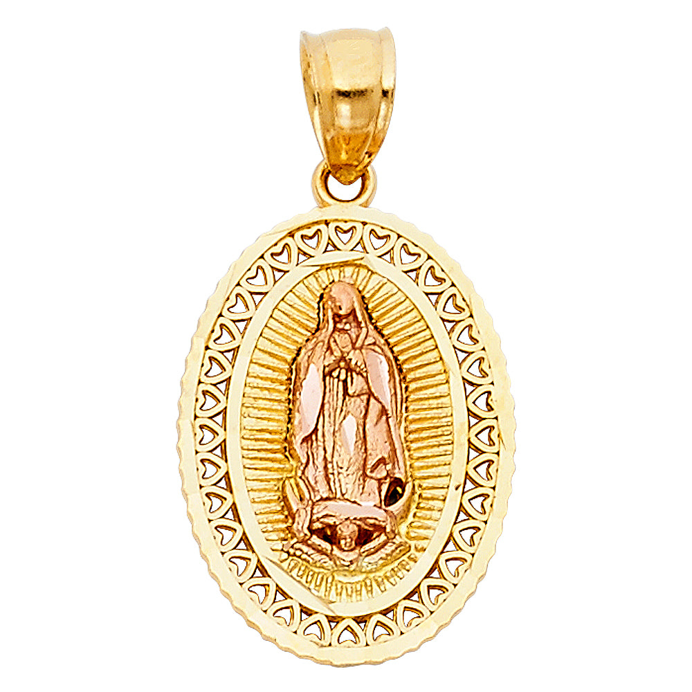 14K 2C OUR LADY OF GUADALUPE PENDANT