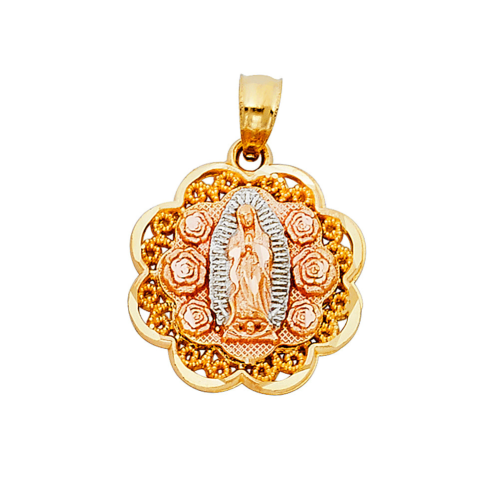 14K 3C OUR LADY OF GUADALUPE PENDANT