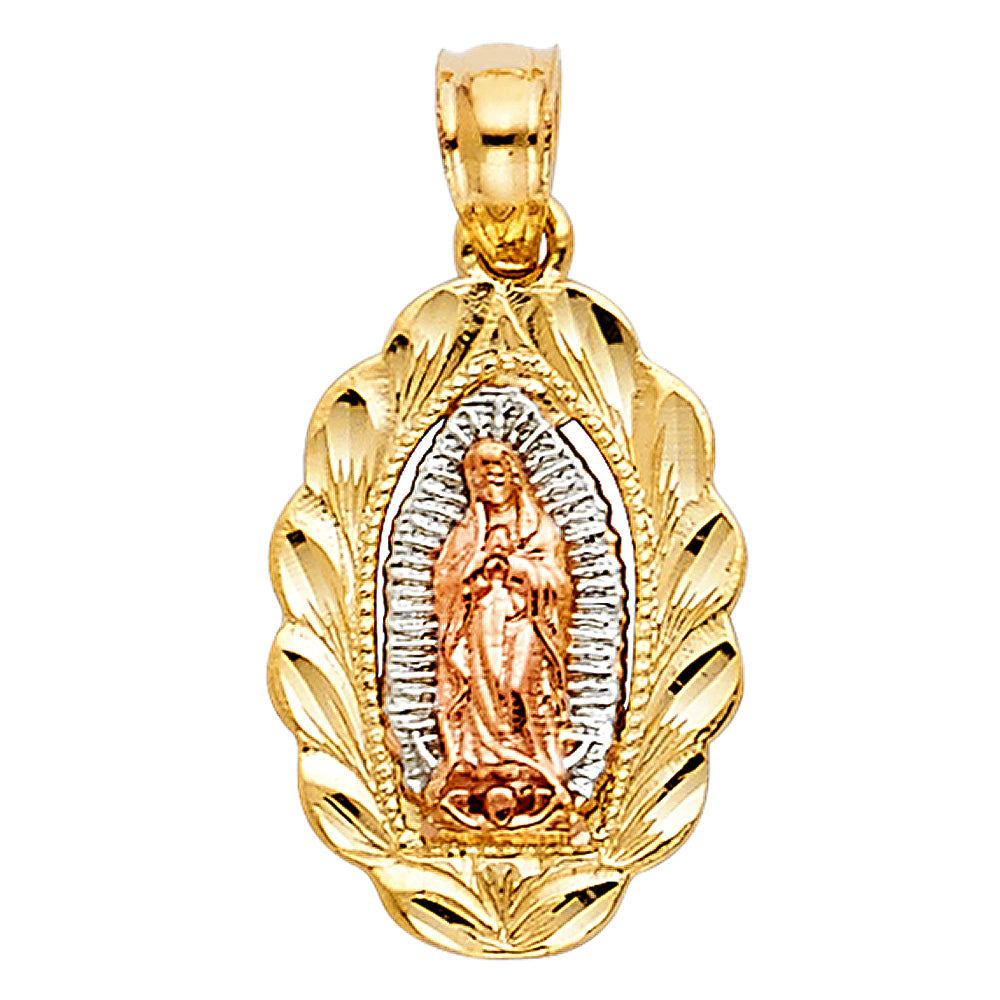 14K 3C OUR LADY OF GUADALUPE PENDANT