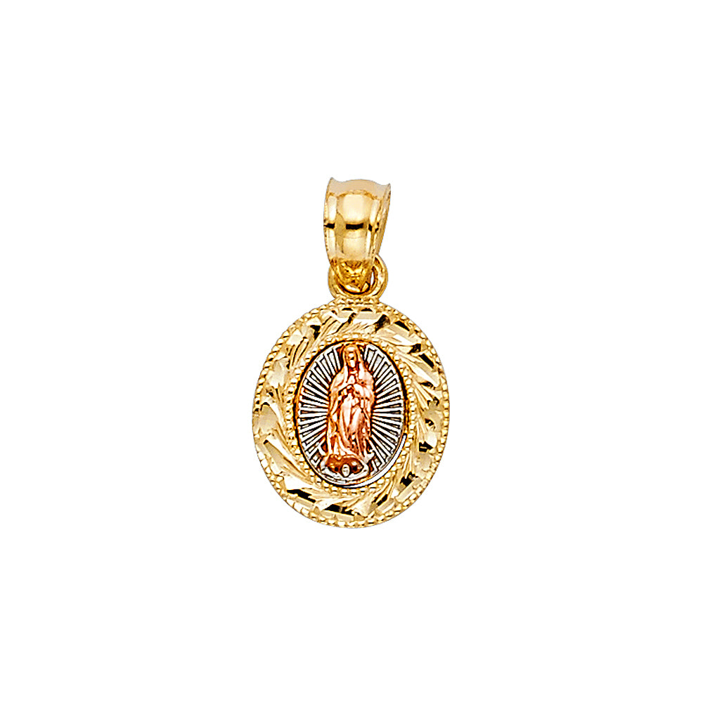 14K 3C OUR LADY OF GUADALUPE PENDANT