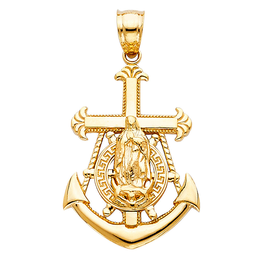 14KY OUR LADY OF GUADALUPE PENDANT