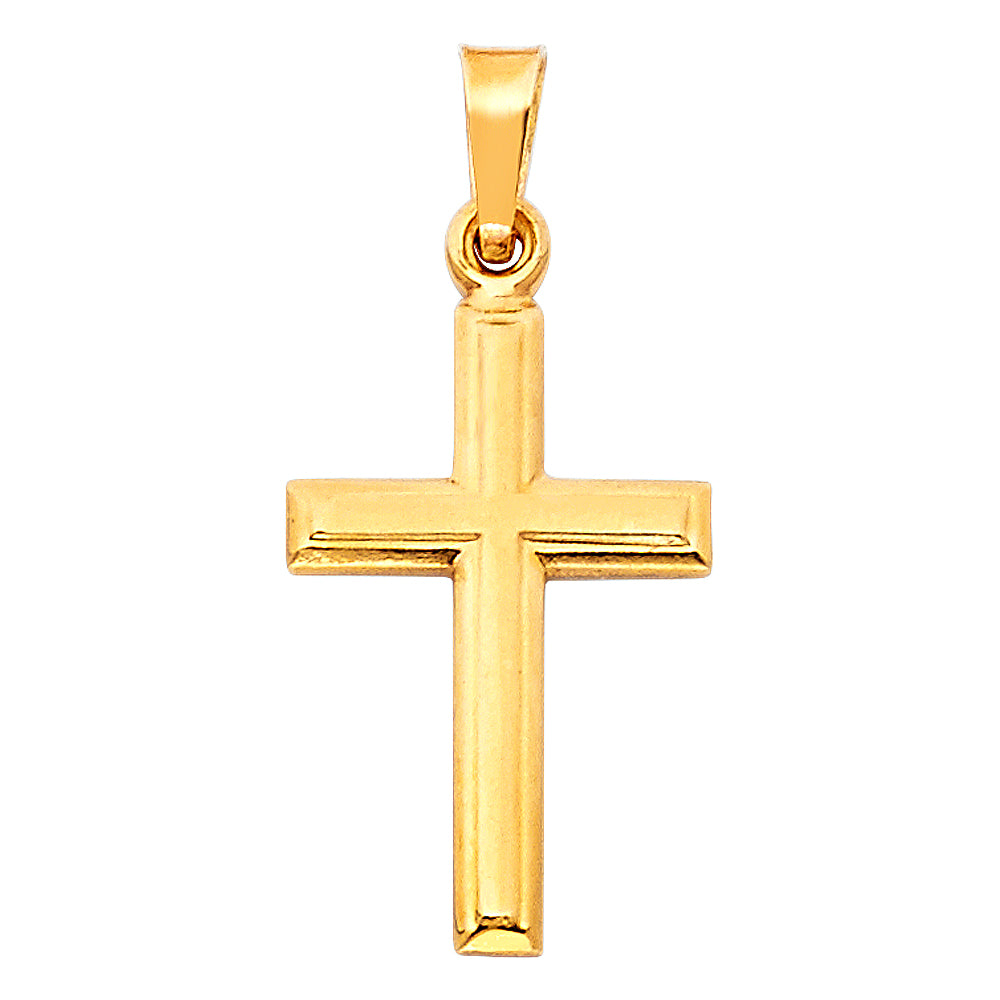 14KY LATIN CROSS PEND