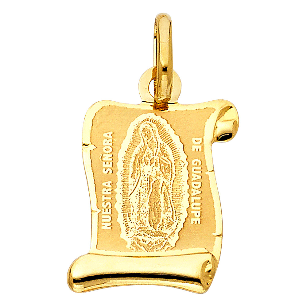 14KY OUR LADY OF GUADALUPE PENDANT