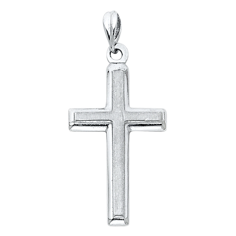 14KW LATIN CROSS PEND (13X28MM)