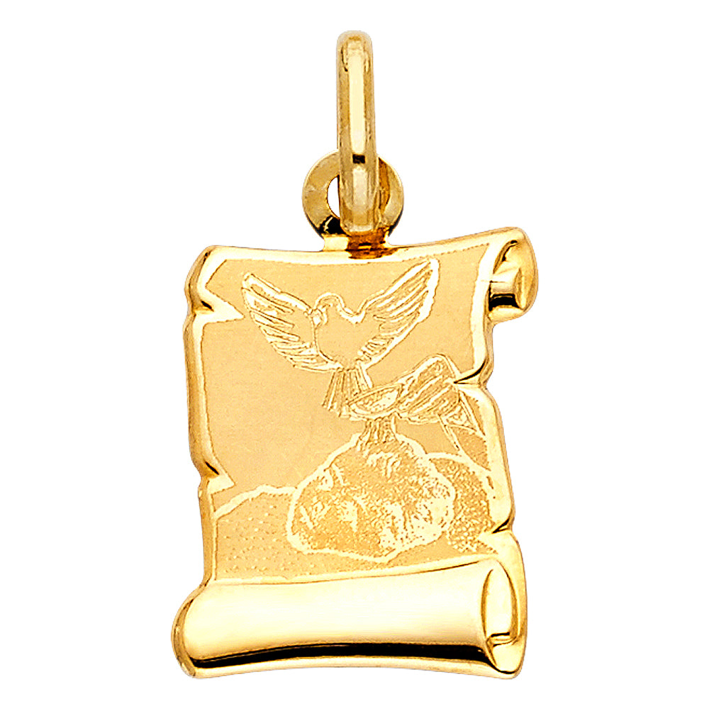 14KY BAPTISM PENDANT