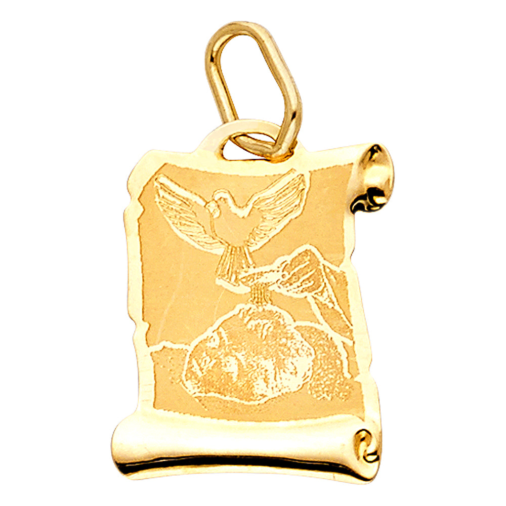 14KY BAPTISM PENDANT