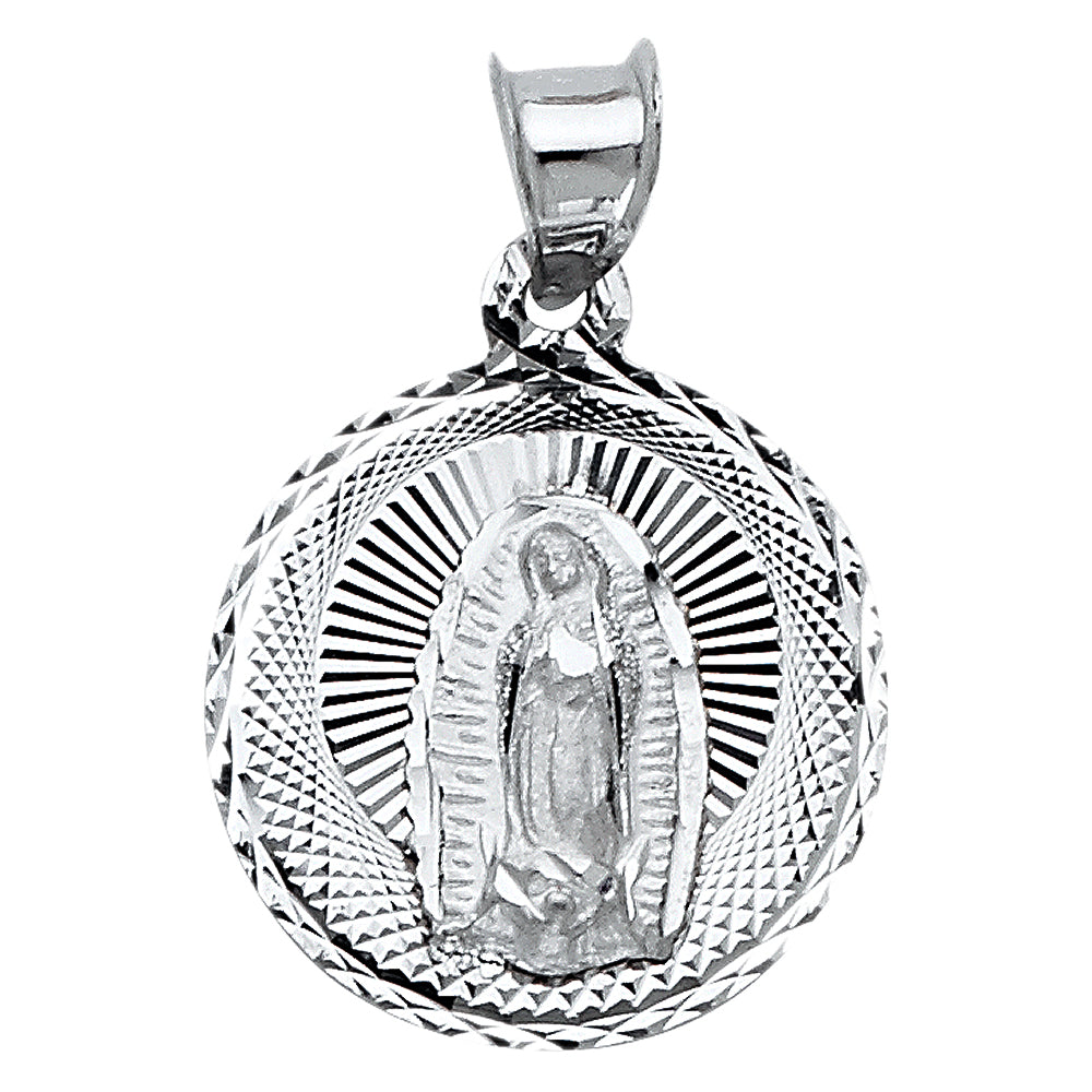 14KW OUR LADY OF GUADALUPE PENDANT