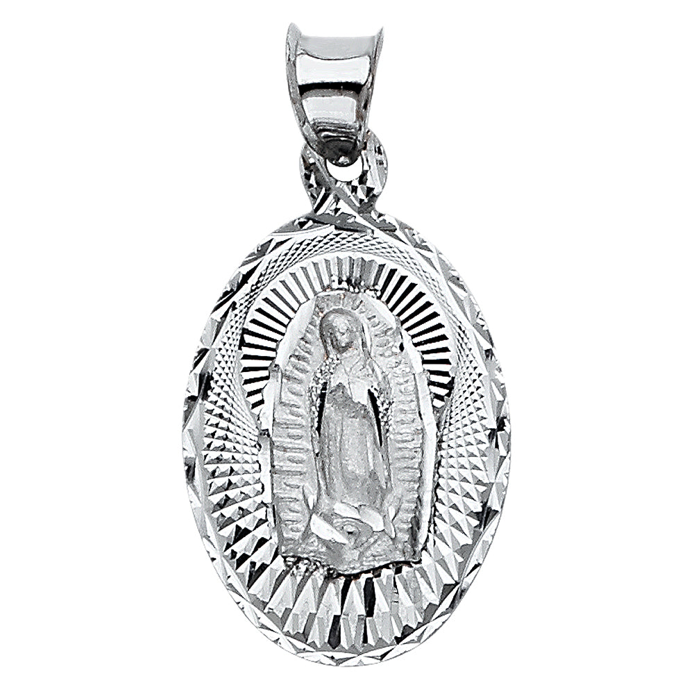 14KW OUR LADY OF GUADALUPE PENDANT