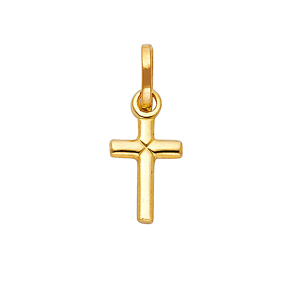 14KY SOLID LATIN CROSS