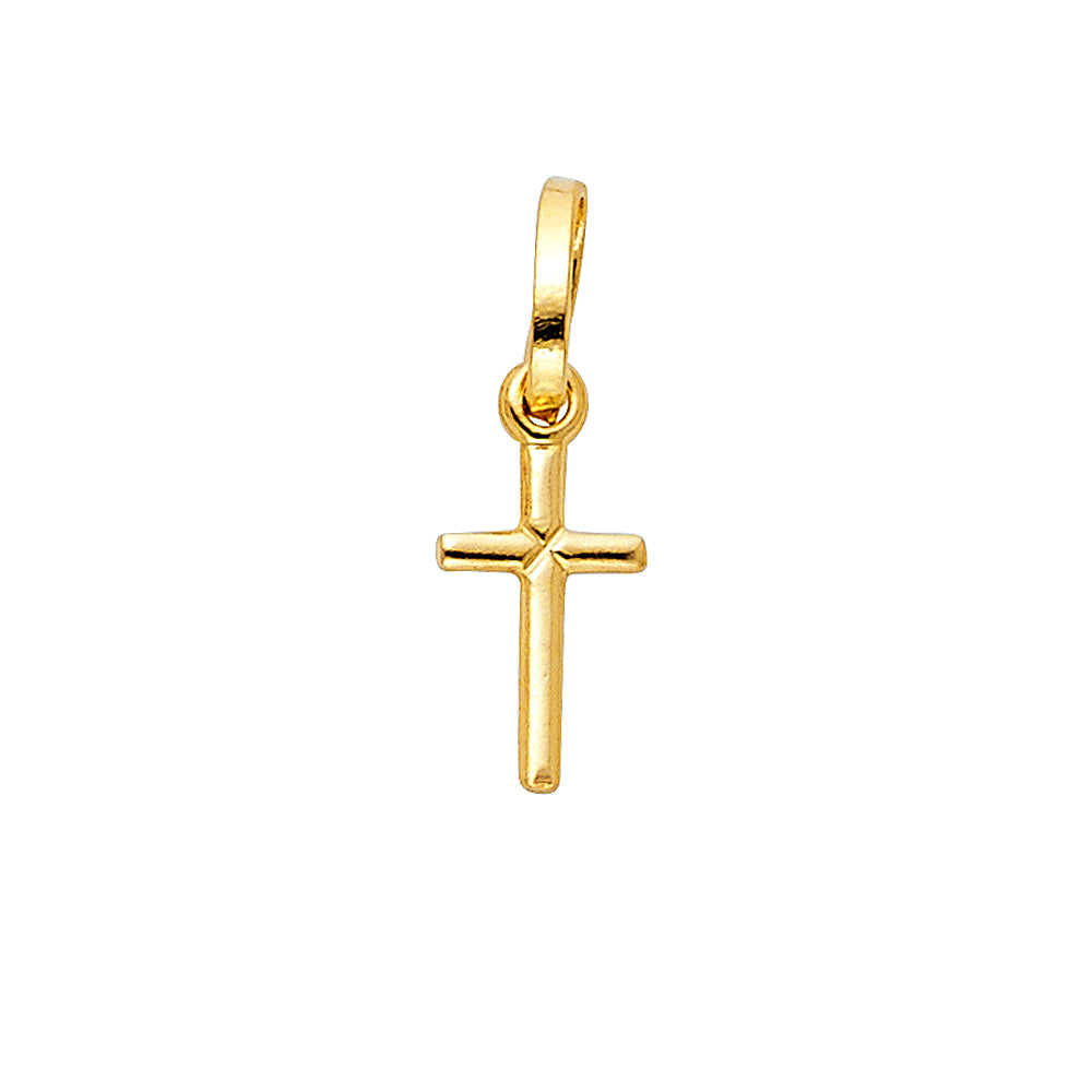 14KY LATIN DESIGN CROSS PENDANT