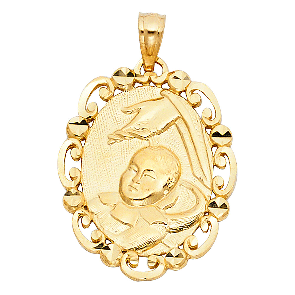 14KY BAPTISM PENDANT