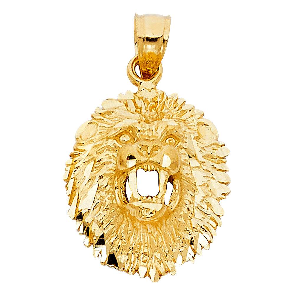 14KY LION PENDANT
