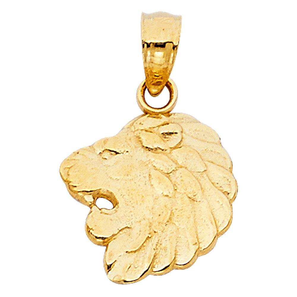 14KY LION PENDANT