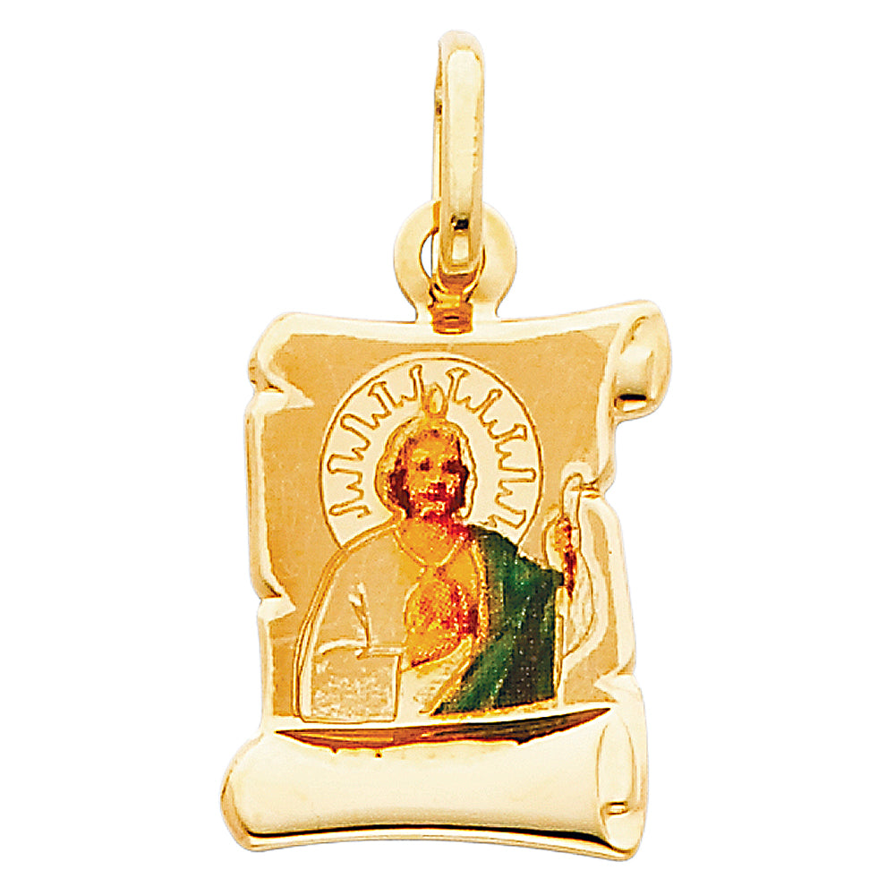 14KY ST. JUDE THADDEUS PIC PENDANT