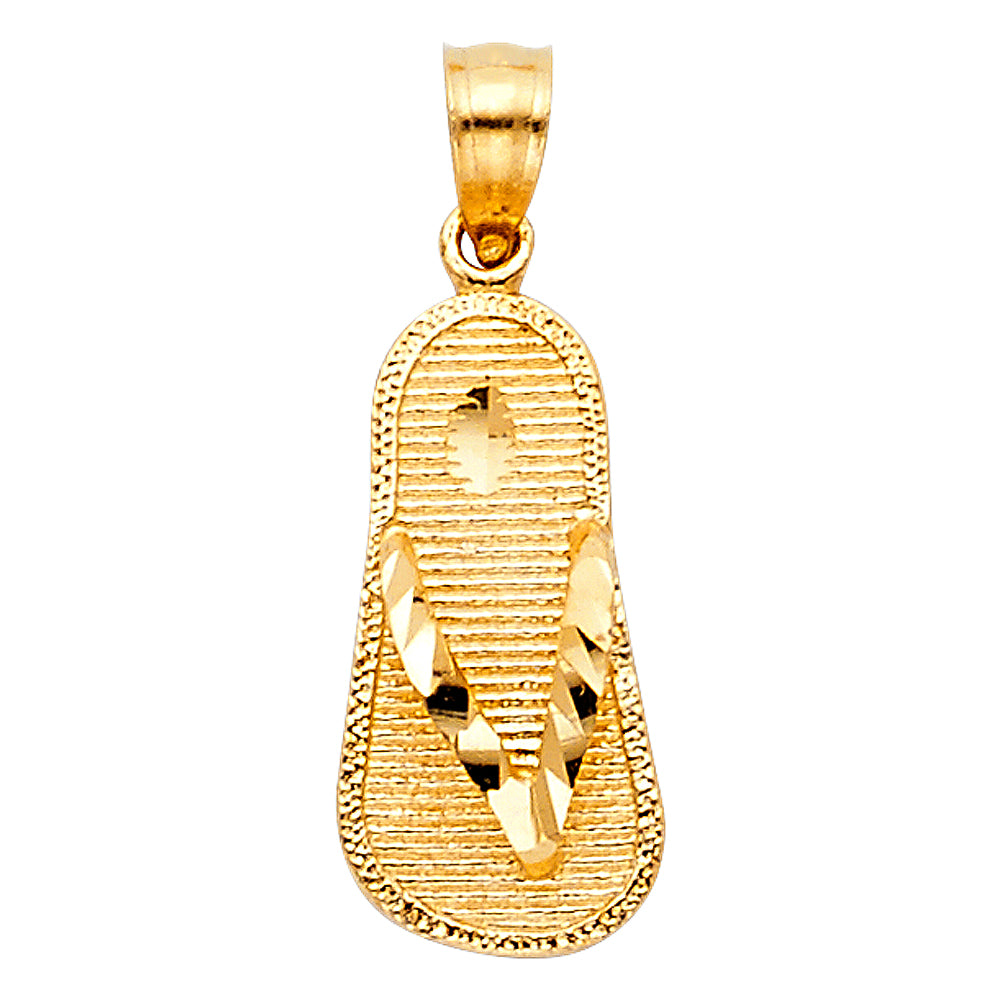 14KY SANDAL PENDANT