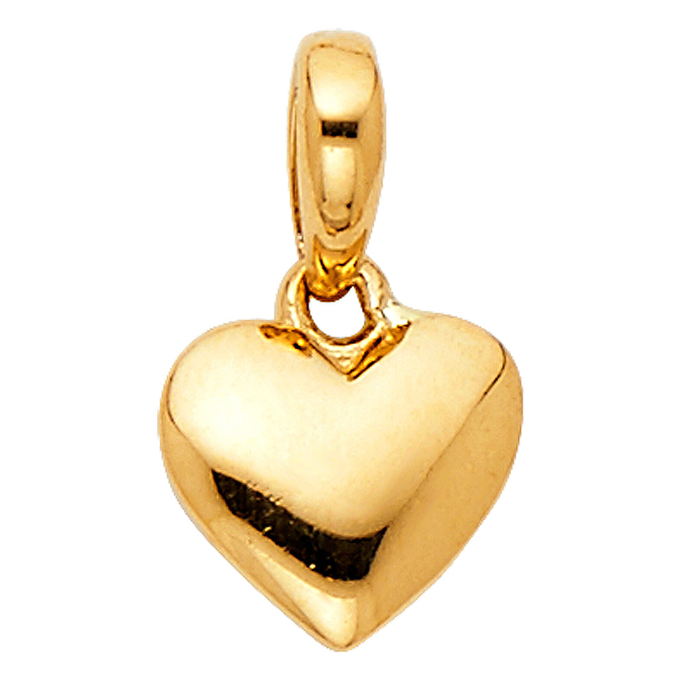 14KY HEART PENDANT