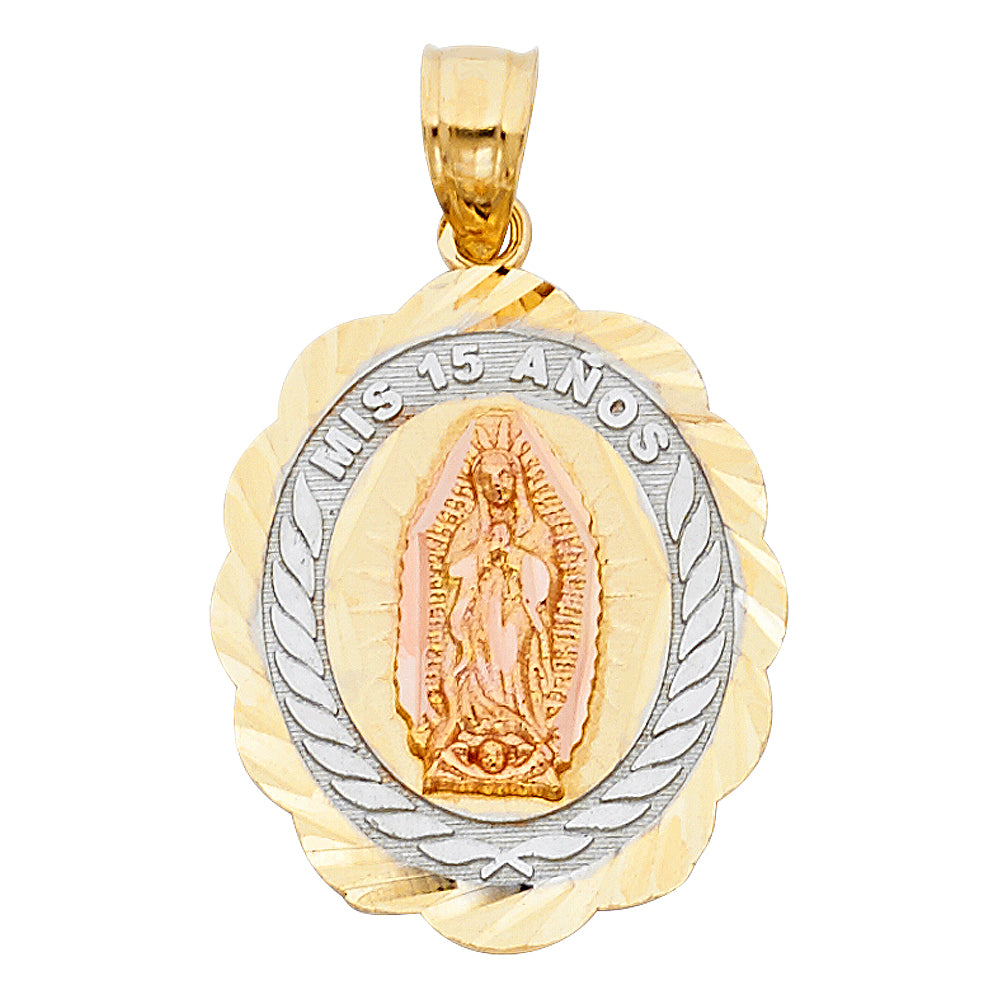 14K 3C 15 YEARS PENDANT