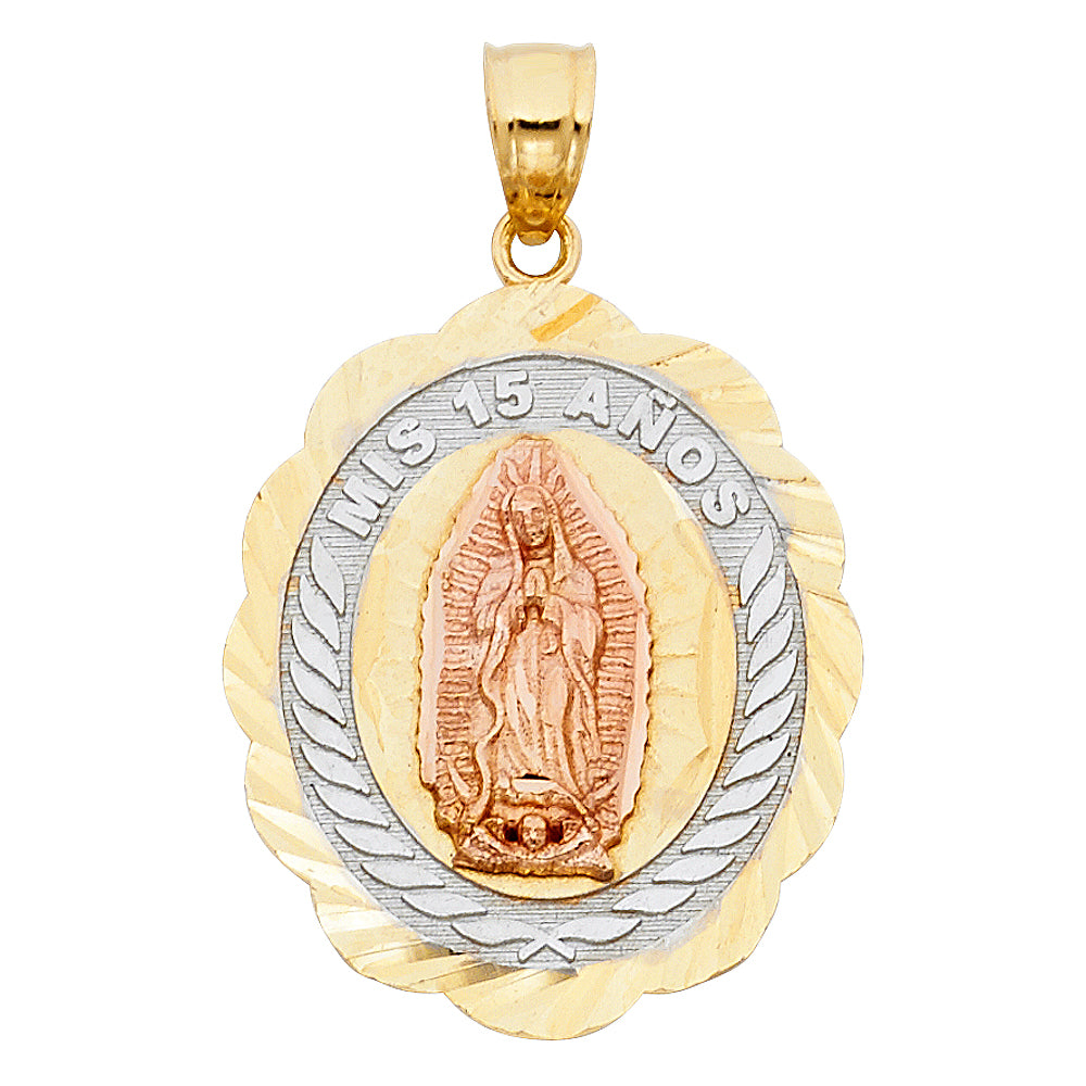 14K 3C 15 YEARS PENDANT
