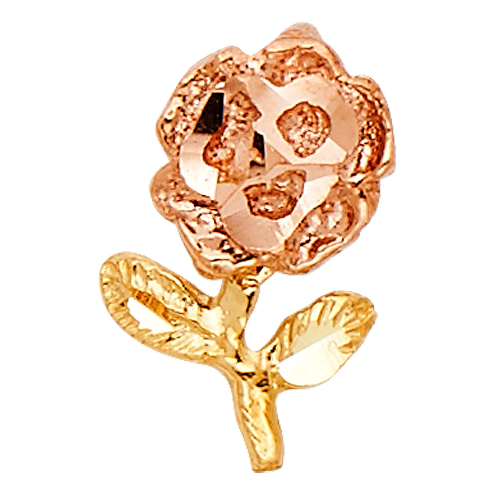 14K 2C ROSE PENDANT