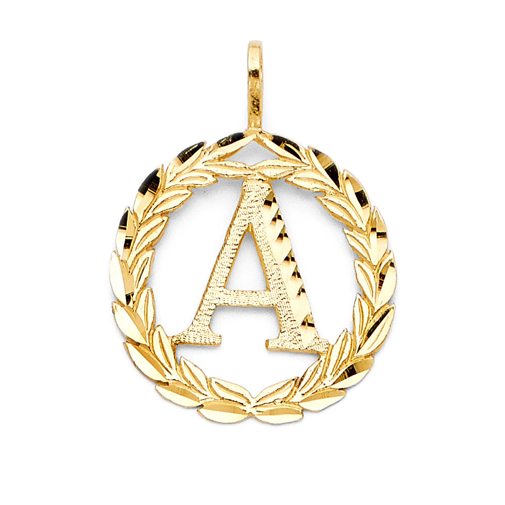 14KY INITIAL PENDANT