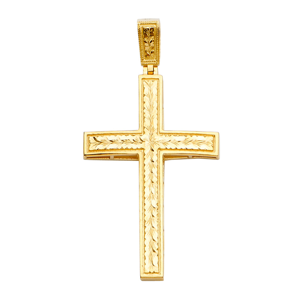 14KY CROSS PENDANT