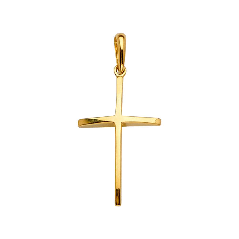 14KY CROSS PENDANT