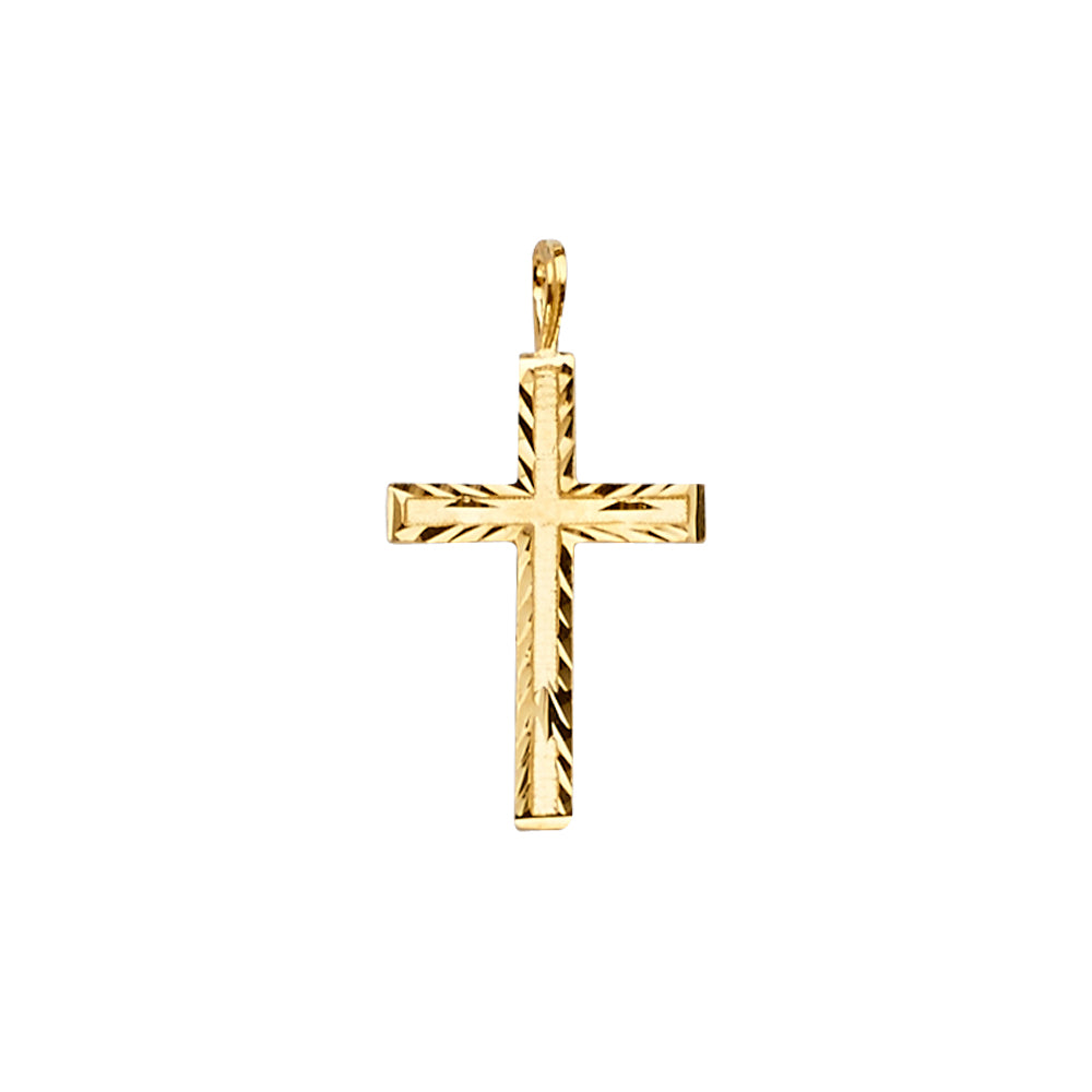 14KY CROSS PENDANT