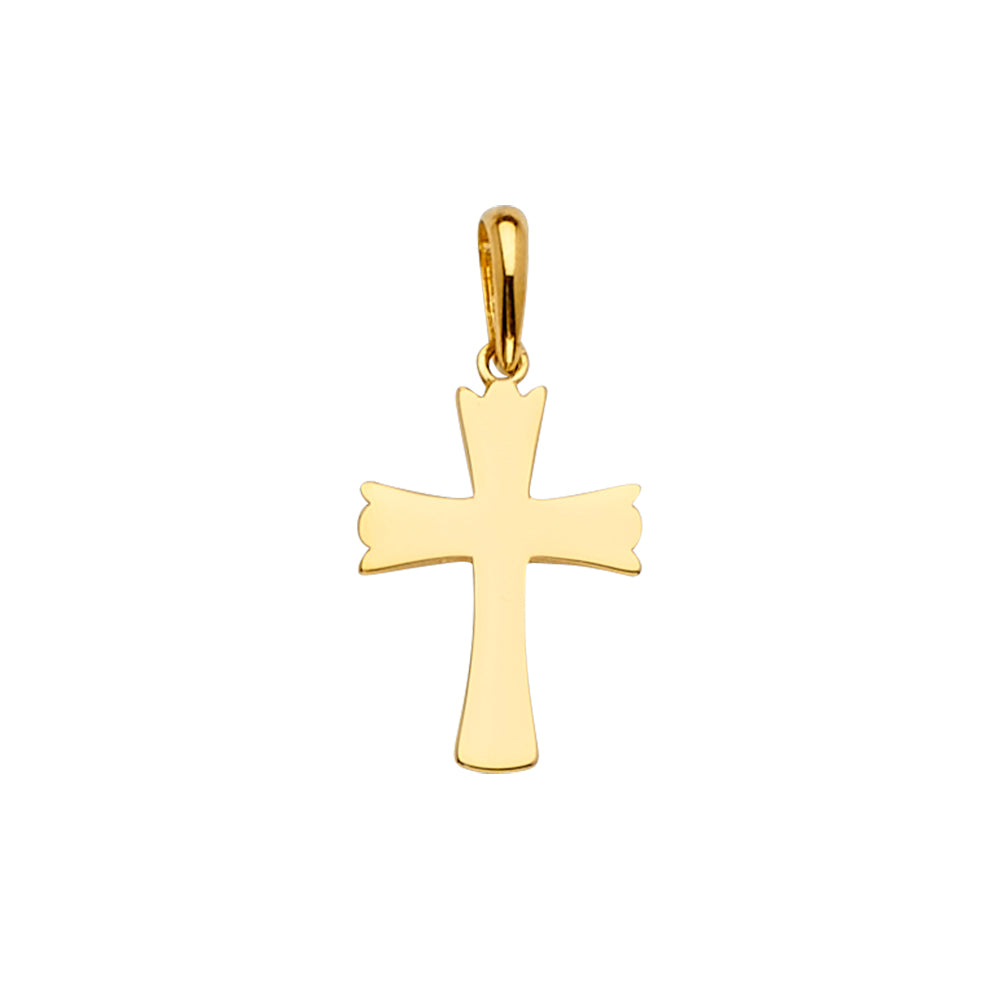 14KY CROSS PENDANT