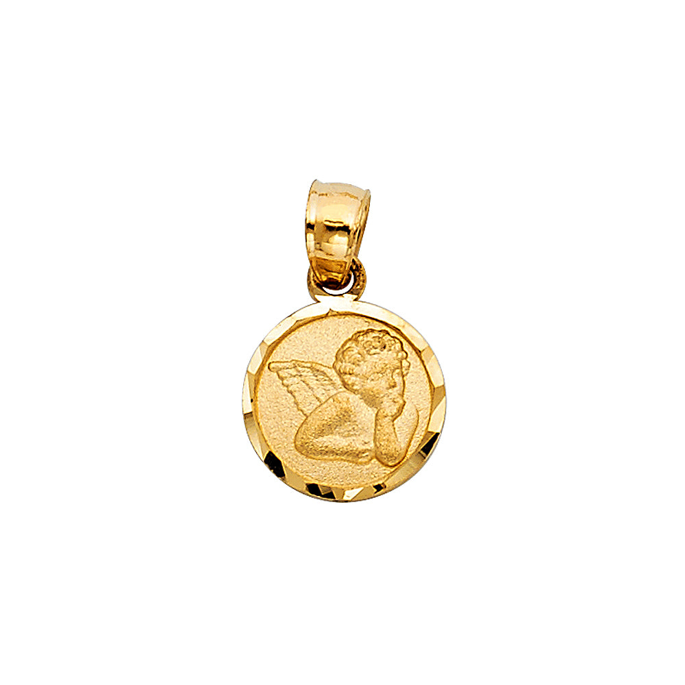 14KY ANGEL PENDANT