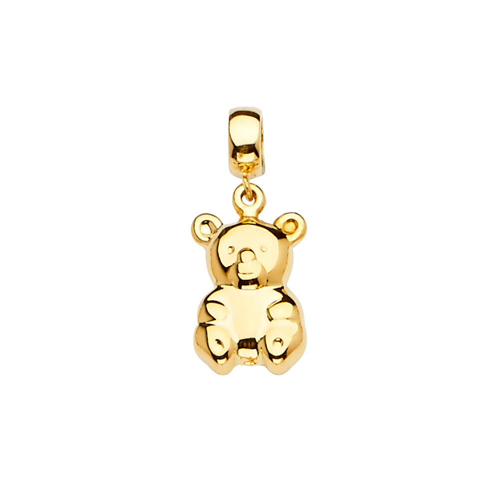 14KY Bear Charm  for Mix&Match Bracelet
