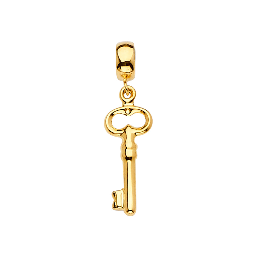 14KY Key Charm for Mix&Match Bracelet