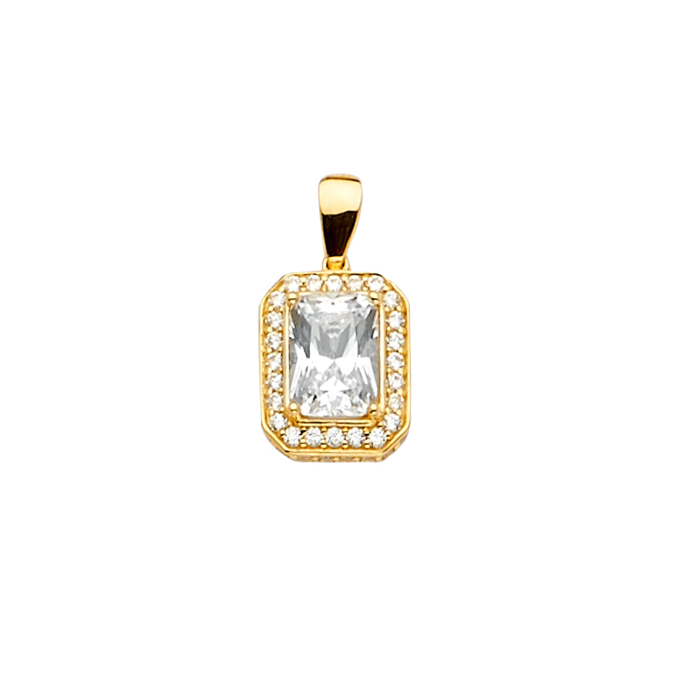 14KY CZ Pendant / Set