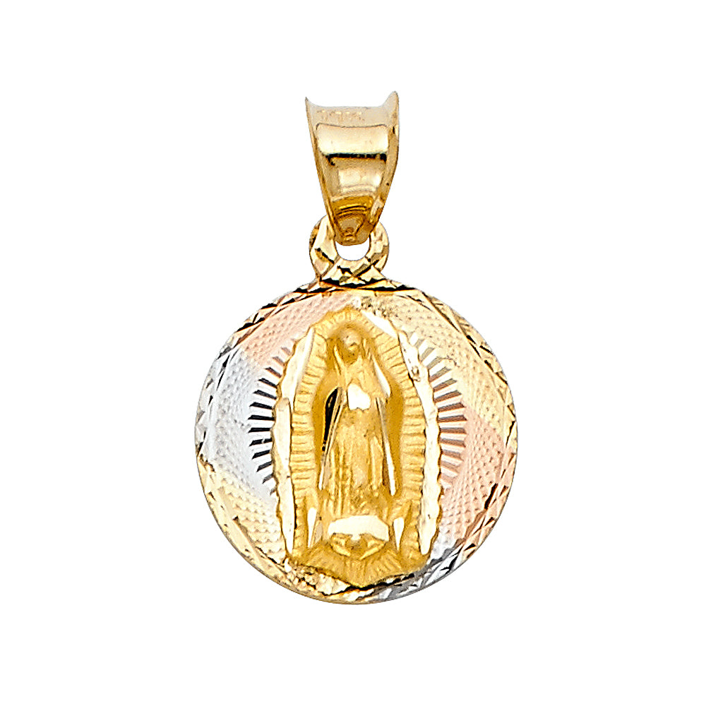 14KT RELIGIOUS STAMP PENDANT